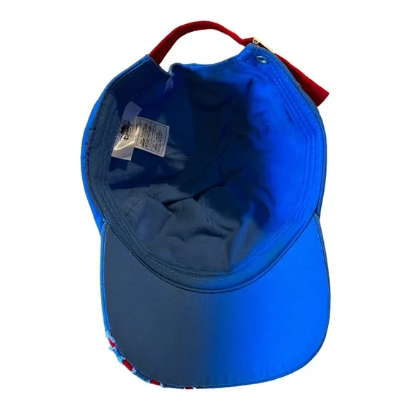 Disney Parks Stitch Kids Youth Baseball Cap - Stitch Wuz Here Blue, Red Clawed - Picture 8 of 14